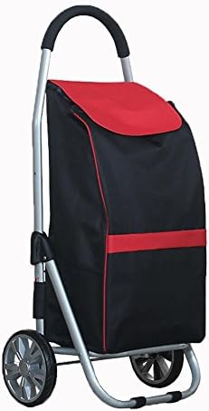 HanLi Shopping Grocery Foldable Cart Stair Climber Trolley Trolley Picnic Beach 88 lb capacity! , C