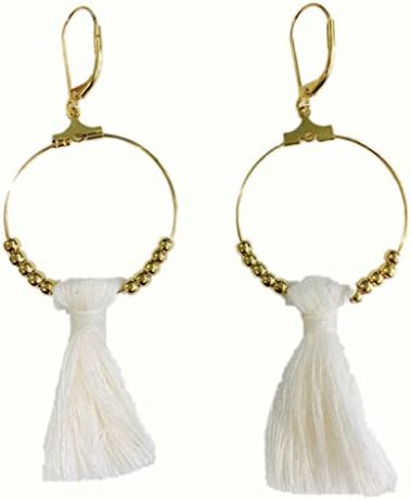 UMAMI Ear Jewellery Earrings Maria – White Version – No Percees