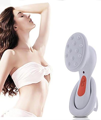 electric chest massager, Massage head can be replaced, adjust the vibration, relax the chest and body