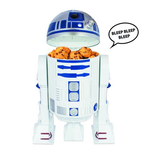 Star Wars „D2“ Cookie Jar mit Sounds, stone, weiß/blau - 2