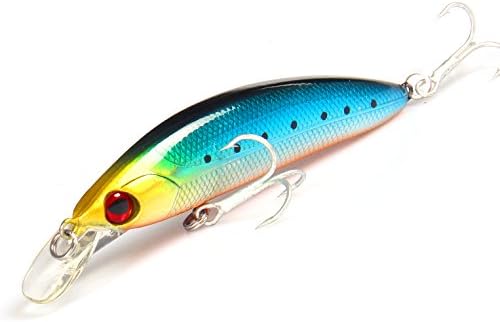 Model, A + Fishing Lures, Fishing Tackle Bait Popper, 80Mm &amp; 13G, Crankbait Vib Hard Baits Minnow Penceil Bait,E