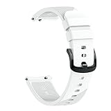 Igemy Gesundes Weiches Silikon Uhrenarmband Zubehör Armband für Huami Amazfit Bip Youth Edition (Weiß)