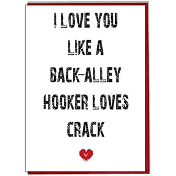 Roses Are Red Funny Rude Poem Card Valentine S Day Anniversary