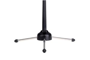 ANBP Foldable Tripod Holder Stand for Flute Clarinet Saxophone Wind Instrument