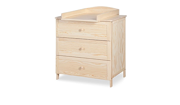 pine baby changing unit with drawers