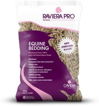 RavieraPro Sterilised Rape Straw 20kg