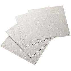 OUNONA 4pcs Mica de Placas Hojas de Microondas Horno Reparación 13 x 13cm