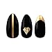 House Of Holland GHETTO GOLD false Nails Plus Nail Glue Nail File fake nails