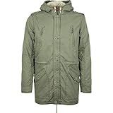 parka herren grün DETAILS & HIGHLIGHTS: Kapuze mit hochabschließendem Kragen und dekorativen Kordeln sowie Lasche am Hinterkopf. Zwei Vordertaschen mit seitlichem Eingriff, eine Brusttasche sowie eine Innentasche