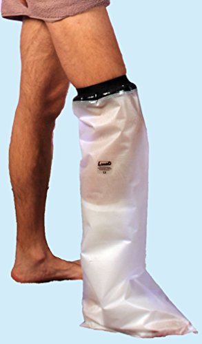 Limbo SMMP180 - Protector de pierna, talla L, color blanco