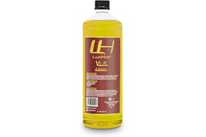 LH LUXHAIR Solvant LuxHair C22 pour cheveux de prothèses, extensions et perruques. Nettoyant facile à utiliser pour les adhésifs et les colles perruque | 1L |