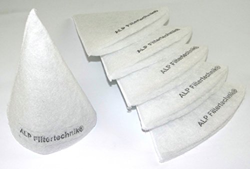 20x Kegelfilter Tellerventil Abluft Zuluft DN125 G4 Filter für Aussenluft / Ansaugturm / cooling heating systems