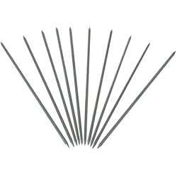 TEN-HIGH, Soudage TIG Électrodes de Tungstène avec 2% de Cérium Aiguisées à 30 °, WC20 (Grises), 2,4mm x85mm, 10pcs.