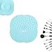 G2PLUS Silicone Brush Cleaner 2 PCS Make Up Brushes Cleansing Pad Little Cleaning Rubber Mat 10 cm * 10 cm