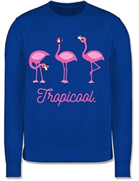 Tiermotive Kind - Tropicool Flamingo Gang - Kinder Pullover