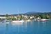 Produktbild Alu-Dibond-Bild 110 x 70 cm: "Blick auf Velden am Wörthersee mit dem Schloss", Bild auf Alu-Dibond