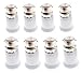 Produktbild JZK 8 stücke B22 Zu E27 schraube glühbirne adapter lampe basis buchse konverter passend für LED und halogenlampe, weiß