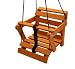 Produktbild Schöne Babyschaukel 3 Möglichkeiten Kinderartikel Kinderschaukel Holzschaukel Teak Palisander (Teak Farbe)
