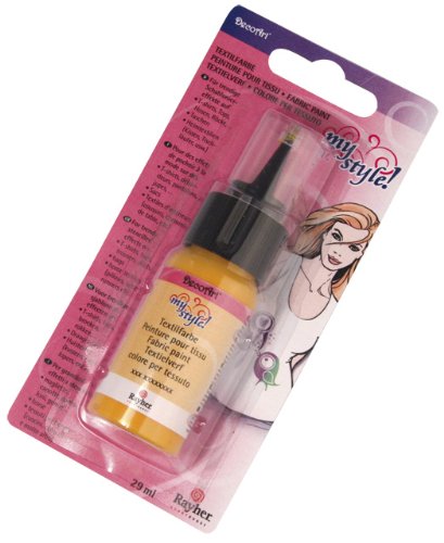 Rayher Hobby 38481287 My Style Textilfarbe auf Blisterkarte, Flasche 29 ml, klassikrot - 4