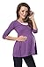 Marvellous Maternity Top Tunic 5200 Variety of Colours (UK 18, Violet)