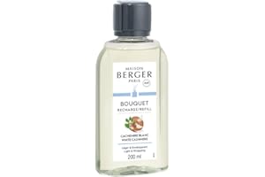 Maison Berger Paris - Recharge Bouquet Parfumé 200ml - Parfum Cachemire Blanc