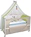Produktbild roba Roombed, Babybett 60x120 cm' Waldhochzeit', Beistellbett zum Elternbett mit kompletter Ausstattung