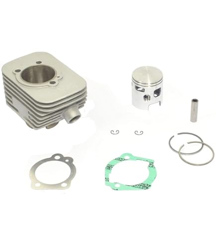 Kit Cilindro 50cc Piaggio - Ricambio Per Boss, Bravo, Ciao, Grillo E Si, Con Pistone E Spinotto 12mm - Foto 9