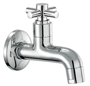 Drizzle Bib Cock Corsa Brass Chrome Plated/Bathroom Taps/Quarter Turn Foam Flow Tap