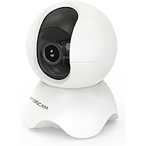 Foscam C5M 3K 5MP dual-band WLAN-bewakingscamera met nachtzicht tot 8 meter, twee-weg audio, geluids- en bewegingsdetectie, H.264 /H.264-videocompressie (zwart