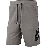 Regular fit Nike M NSW HE Short FT Alumni Shorts, Hombre, Heathr/Charcoal Heath, L
