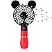 Produktbild WENTS Handheld Fan Mickey Minnie Tragbarer Mini Lüfter Wiederaufladbarer USB-Lüfter für Büro Haus Outdoor Rot