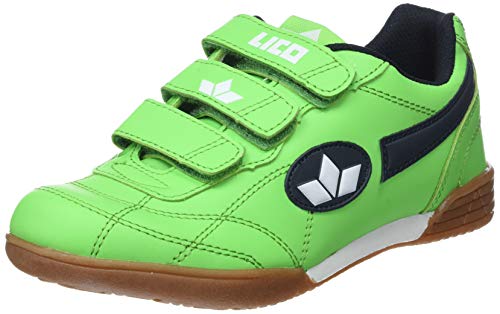 Lico Bernie V, Zapatillas de Deporte Interior para Niños, Verde, 36 EU