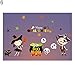Produktbild beiguoxia Let's Party Cartoon Hexenkürbisse PVC statische Folie Fenster Aufkleber Halloween Dekoration - 6#, PVC, 6#, Einheitsgröße