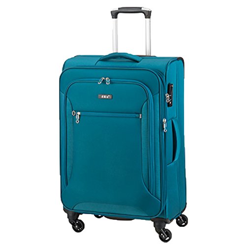 D&N Travel Line 6404 Koffer, 68 cm, 70L, Petrol
