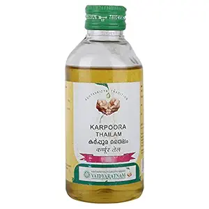 Ayupra Wellness VAIDYARATNAM KaRP Accessoriesoora Thailam with Free Pachak Methi, Multi, Standard, 200 ml