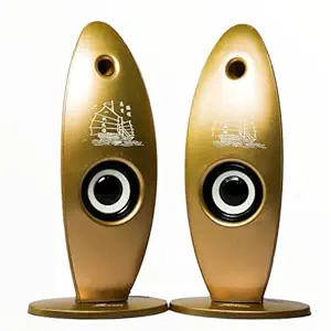 UWANTO GB-45 USB Multimedia Speaker (Gold)