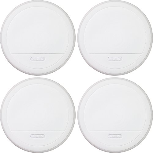 Preisvergleich Produktbild ABUS Rauchmelder / Hitzewarnmelder RM20 Quads Set-4-Stück 34662
