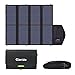 Produktbild GIARIDE 18V 40W Faltbar Solarladegerät Dual 5V USB 18V DC Sunpower Solarpanel Outdoor Tragbare Ladegerät für Laptop, Handy, iPhone, iPad Galaxy, Anker Powerbank, Camping