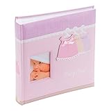 Kenro baby girl pink dress outfit design traditional photo album with 50 sheets / 100 pages