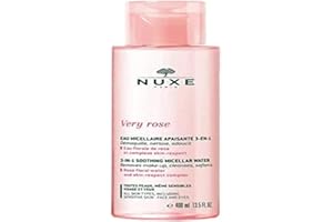 Nuxe Very Rose Eau Micellaire pour Peaux Sensibles, 400 g
