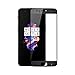 OnePlus 5 Tempered Glass,Premium Series 2.5D Full Screen Guard for One Plus 5 Midnight Black Colour with LED Hole,Case Friendly Design RS.499.00