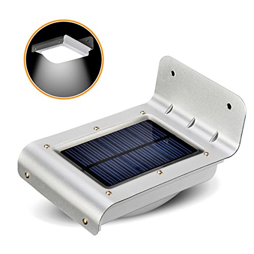 Rrimin 16 LED Solar Power Lamp Outdoor Garden Path Wall Light Light Ray Sound Sens RS.1030 (44.00% Off) - Amazon