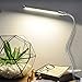 Produktbild LED Tischlampe mit Clip Flexible LED Leselampe 5W 220V EU 5V USB LED Buchlampen Kinder Nachttischlampe@Silber_warmweiß 3000K_EU-Stecker