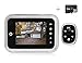 Produktbild Muzee Digitaler Türspion mit 3,5 Zoll LCD Farbdisplay Elektronischer Türkamera mit 8GB Speicherkarte, für Türstärken von 35-90 mm