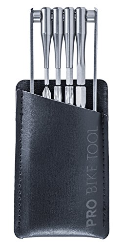 Fahrrad Multitool 8 in 1 Fahrradwerkzeug. Zuverlässiges, Kompaktes und Leichtes Reparatur-Set für Rennrad und Moutainbike, MTB Fahrräder. Massiver Edelstahl, Rostfrei. Multifunktions-Fahrradwerkzeugset mit langem Hebel. Inklusive Kostenloser Tasche und Lebenslange Garantie - 8