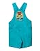 Beebay Infant-boy 100% Cotton Woven "Car" Emb. Dungaree (Turq,12-18 Months) RS.687.00