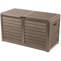 EDA Plastiques Malle BAYA taupe - 117,3 x 54,8 x 65,3 cm - 420 L