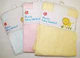 5starwarehouse® New Baby Newborn Soft Fleece Blanket Shawl Pram Cot Crib Moses Basket Maternity (Pink)