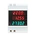 Produktbild SODIAL(R) AC80-300V 100A multifunktionale digitale DIN Schiene Strom Spannung Leistungsfaktor Meter Amperemeter Voltmeter Weiss