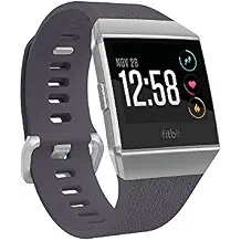 Fitbit Ionic FB503WTGY Smartwatch (Blue and Grey/White)